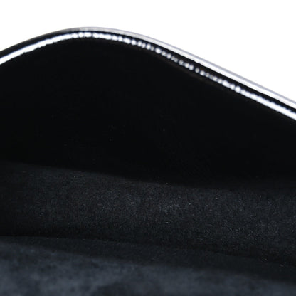 Crinkled Patent Mini Dionysus Shoulder Bag Black