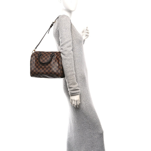 Damier Ebene Speedy Bandouliere 25
