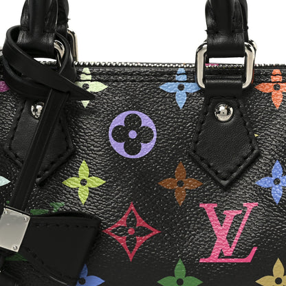LV X TM Monogram Multicolor Nano Speedy Black