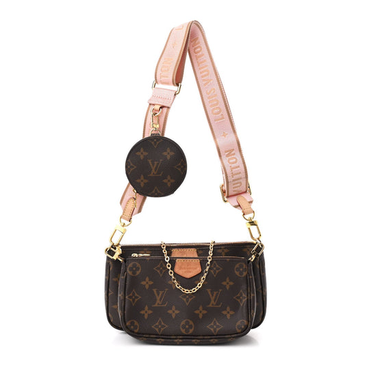 Monogram Multi Pochette Accessories Rose Clair