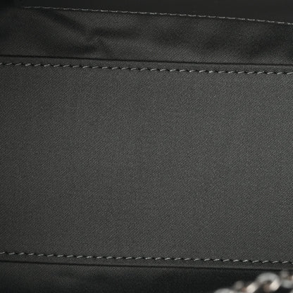 Metallic Caviar Quilted Mini Chanel 25 Handbag Anthracite