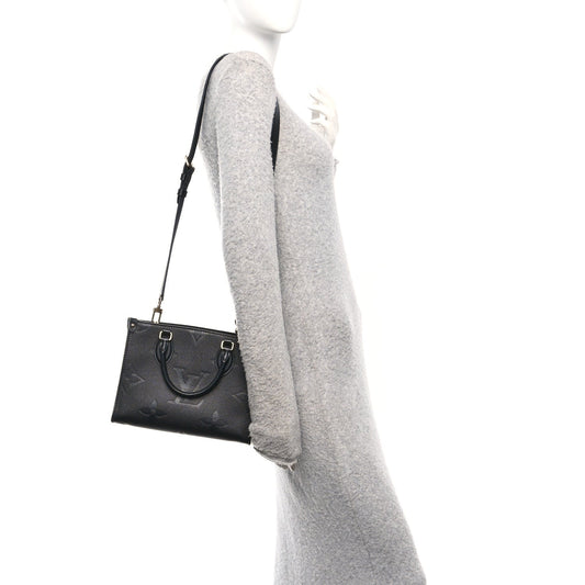 Empreinte Monogram Giant Onthego PM Black