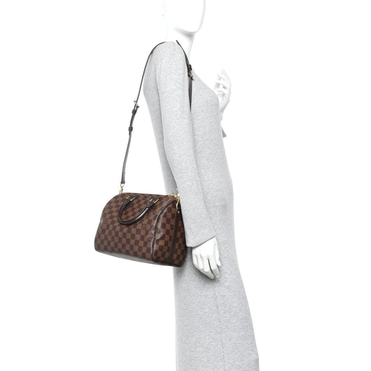 Damier Ebene Speedy Bandouliere 25