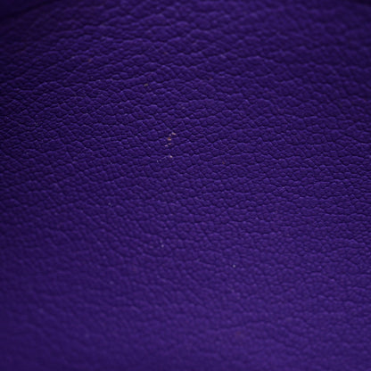 Epsom Bi-Color Horseshoe Birkin 35 Etain Crocus
