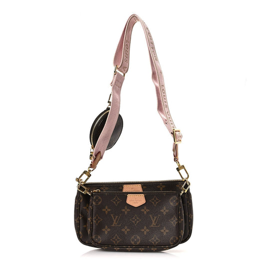 Monogram Multi Pochette Accessories Rose Clair
