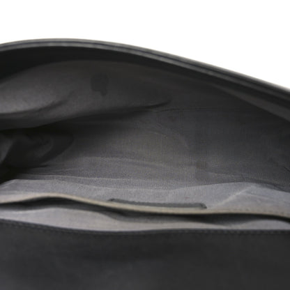 Lambskin Quilted Medium Boy Flap Dark Grey