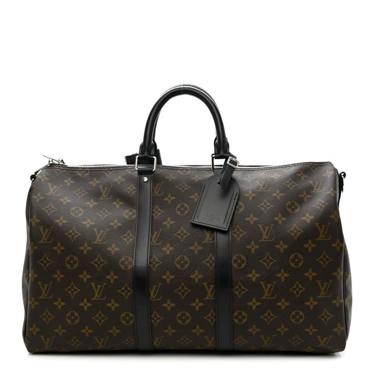 Monogram Macassar Keepall Bandouliere 45