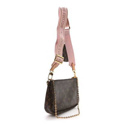 Monogram Multi Pochette Accessories Rose Clair