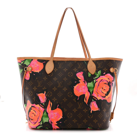 Monogram Roses Neverfull MM