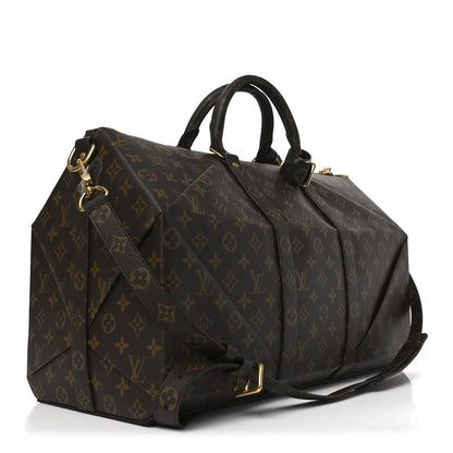 x Nigo Monogram Autres Cuirs Keepall Bandouliere 50