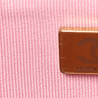 Caviar Quilted Textured CC Wallet on Chain WOC Grey