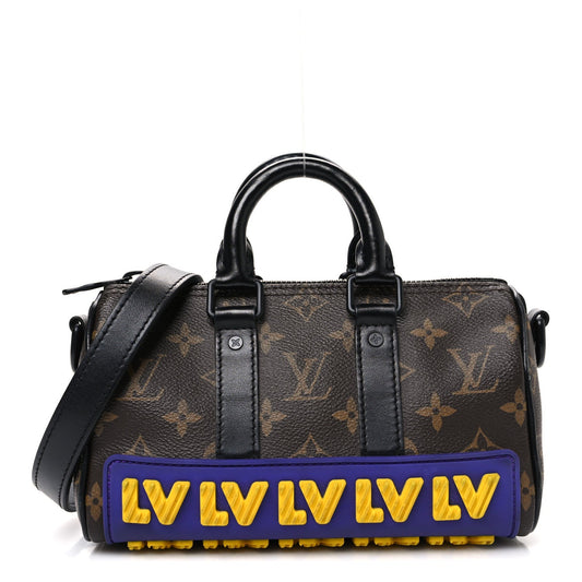 Monogram LV Rubber Keepall XS Multicolor