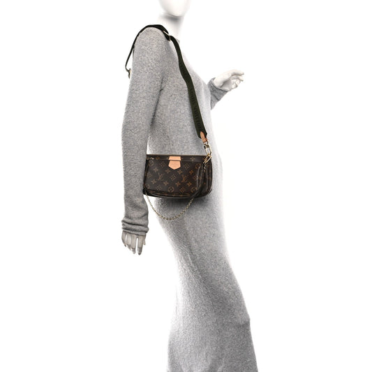 Monogram Multi Pochette Accessories Kaki