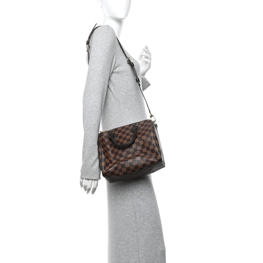 Damier Ebene Speedy Bandouliere 25