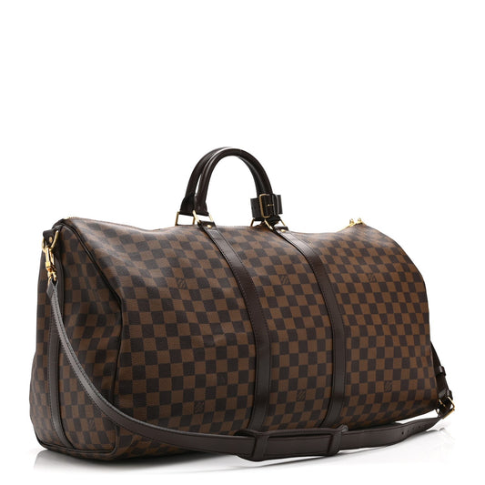 Damier Ebene Keepall Bandouliere 55