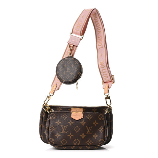 Monogram Multi Pochette Accessories Rose Clair