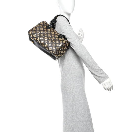 Monogram Sequins Eclipse Speedy 28 Gold