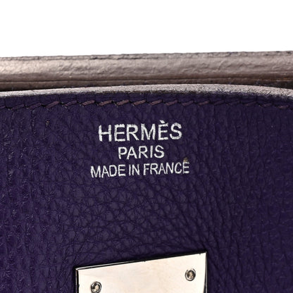 Taurillon Clemence Birkin 35 Iris