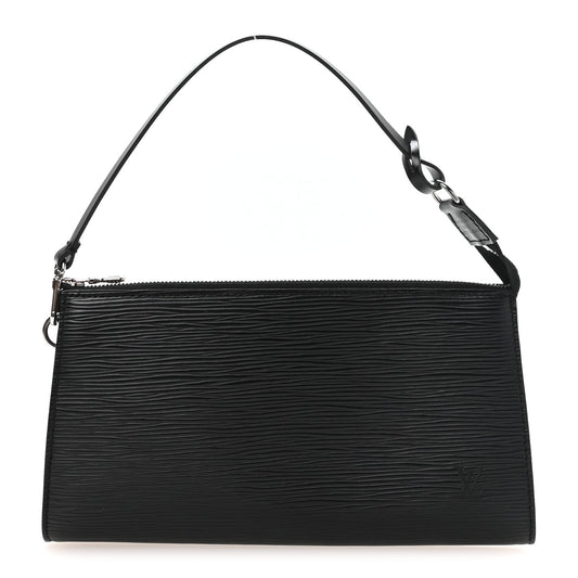 Epi Pochette Accessories 24 Black
