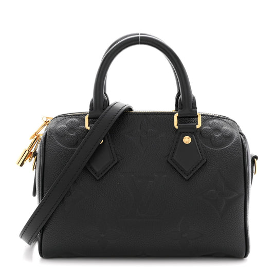 Empreinte Monogram Giant Speedy Bandouliere 20 Black