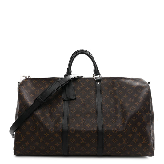 Monogram Macassar Keepall Bandouliere 55