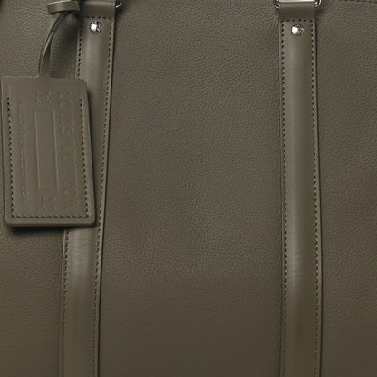 Grained Calfskin Aerogram Keepall Bandouliere 50 Khaki