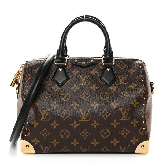 Reverse Monogram Speedy Trunk 25