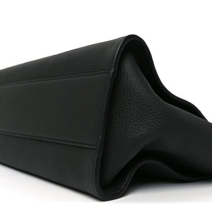 Matte Grained Calfskin Marlo 14 Dark Pine