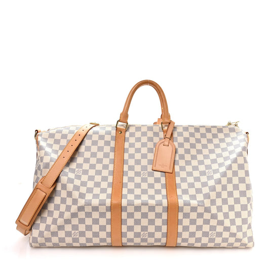 Damier Azur Keepall Bandouliere 55