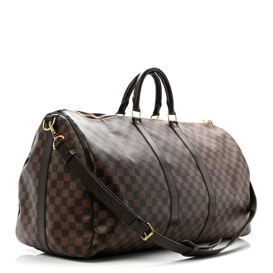 Damier Ebene Keepall Bandouliere 55