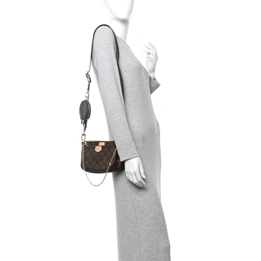 Monogram Multi Pochette Accessories Kaki