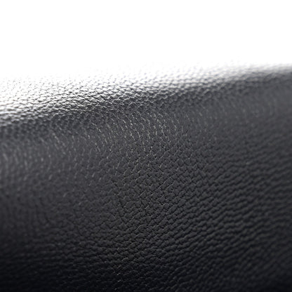 Goatskin Quilted Medium Chanel 19 Flap Navy Blue