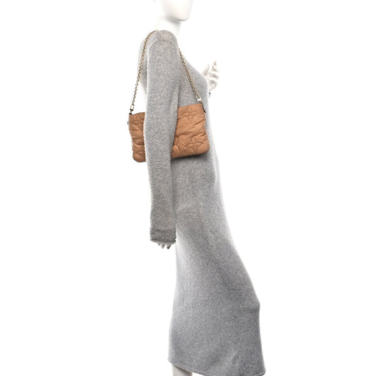 Econyl Monogram Pillow Maxi Multi Pochette Accessories Mini Pochette Beige