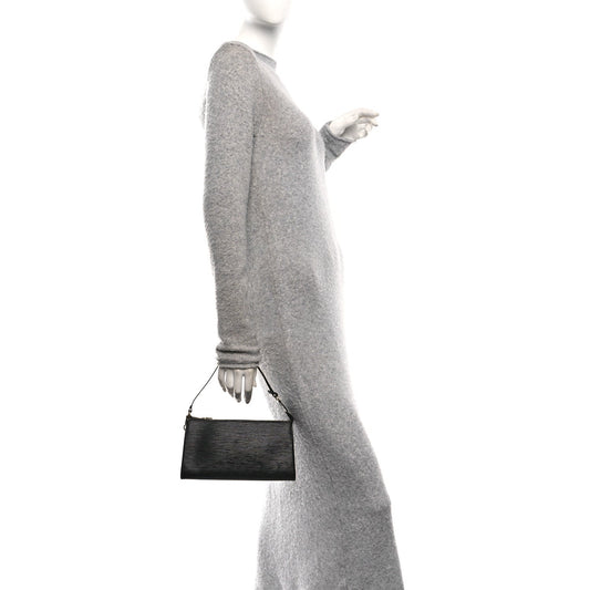 Epi Pochette Accessories 21 Black