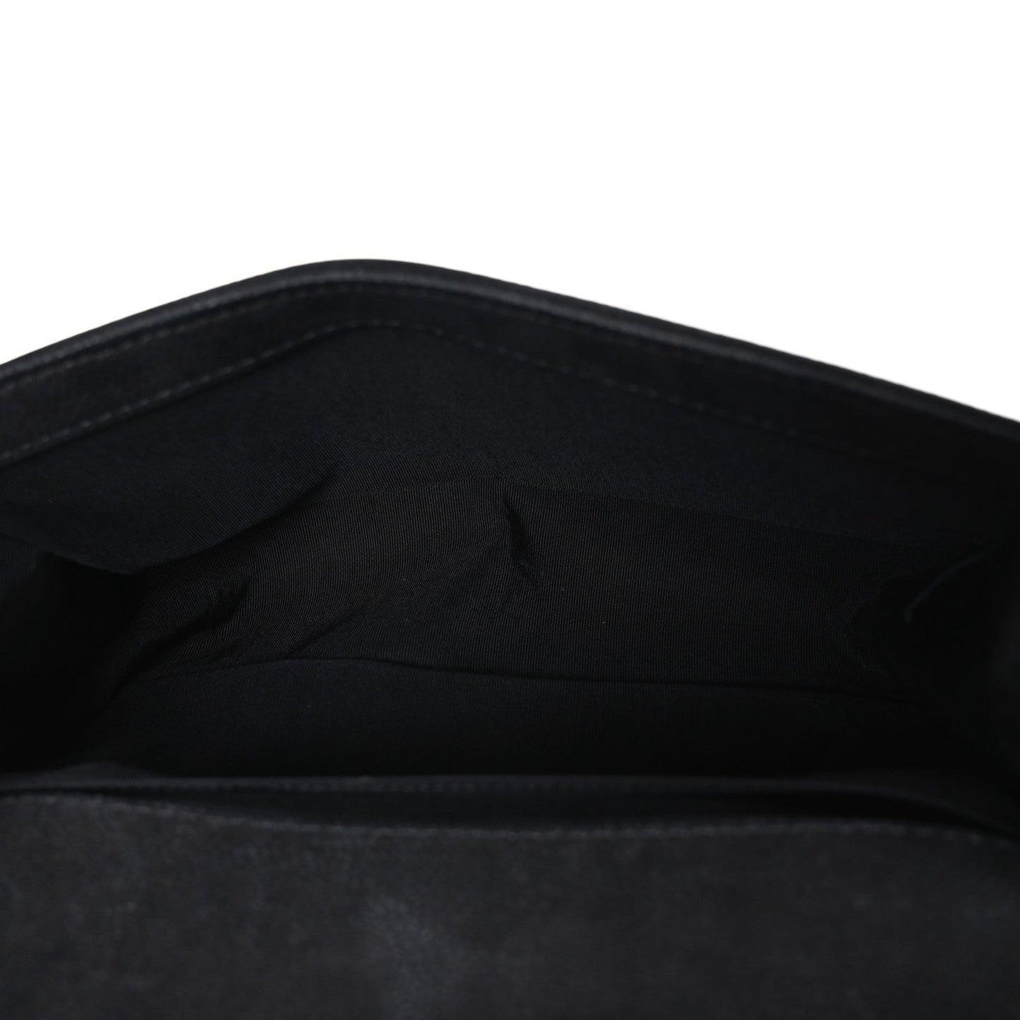 Bullskin Suede Caviar Quilted Medium Boy Flap Black