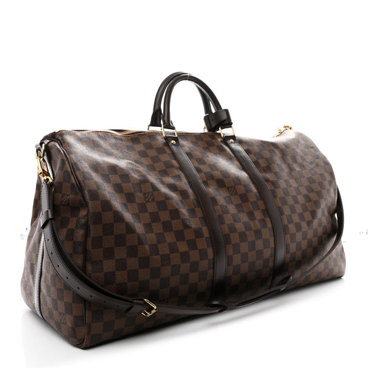 Damier Ebene Keepall Bandouliere 55