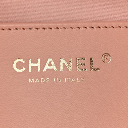 Caviar Quilted Mini Chanel 25 Handbag Light Pink