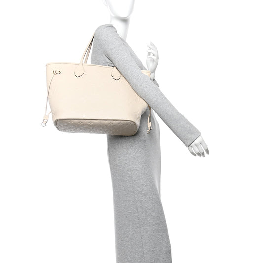 Empreinte Monogram Giant Neverfull MM Cream