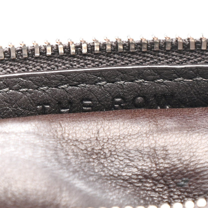 Deerskin Small Slouchy Banana Bag Espresso