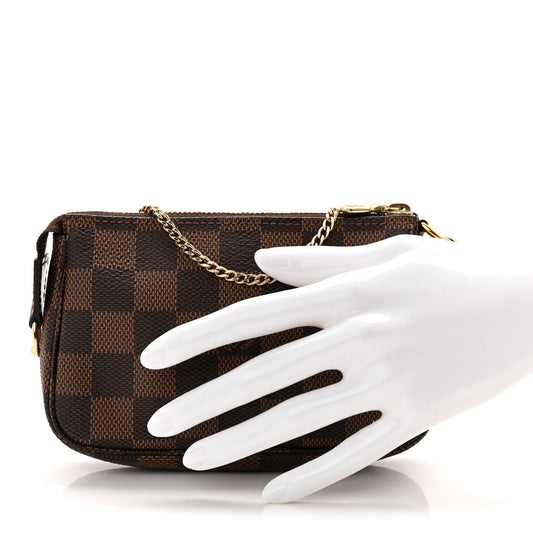 Damier Ebene Mini Pochette Accessories