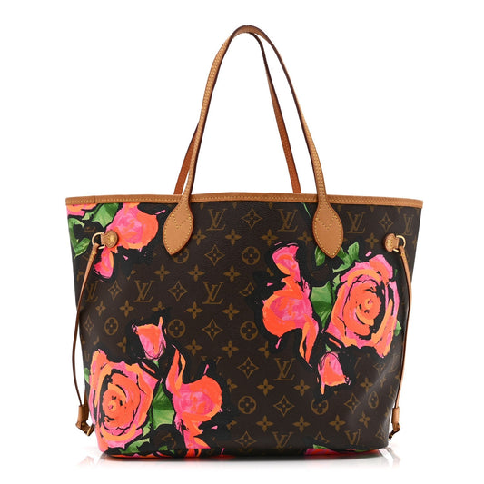Monogram Roses Neverfull MM