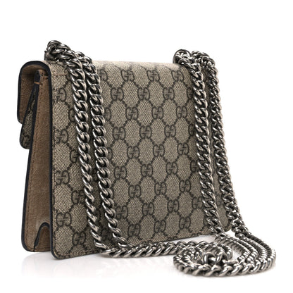 GG Supreme Monogram Mini Dionysus Shoulder Bag Taupe
