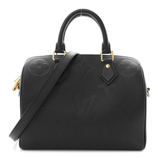 Empreinte Monogram Giant Speedy Bandouliere 25 Black