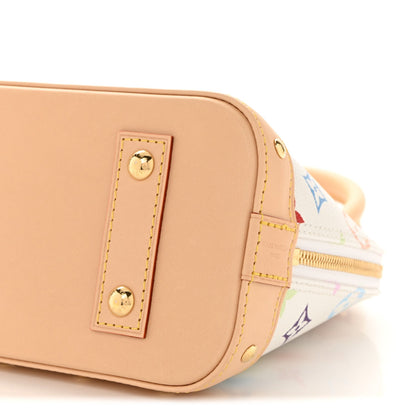 LV x TM Monogram Multicolor Alma BB White