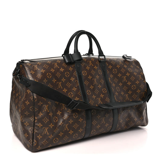 Monogram Waterproof Keepall Bandouliere 55