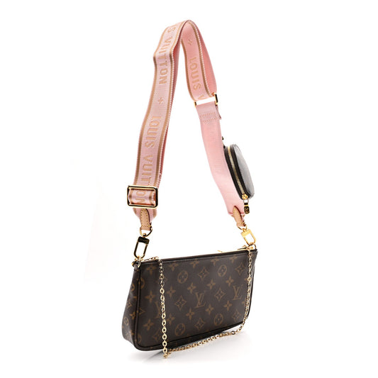 Monogram Multi Pochette Accessories Rose Clair