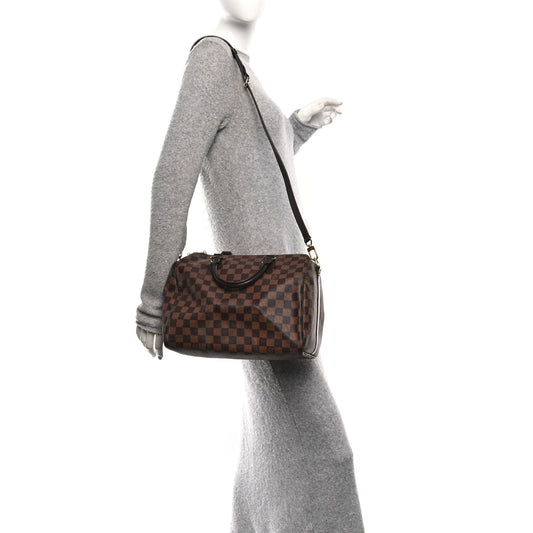 Damier Ebene Speedy Bandouliere 30