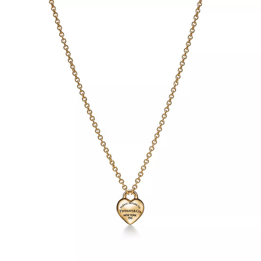 Tiffany Return to Tiffany Full Heart Pendant Necklace