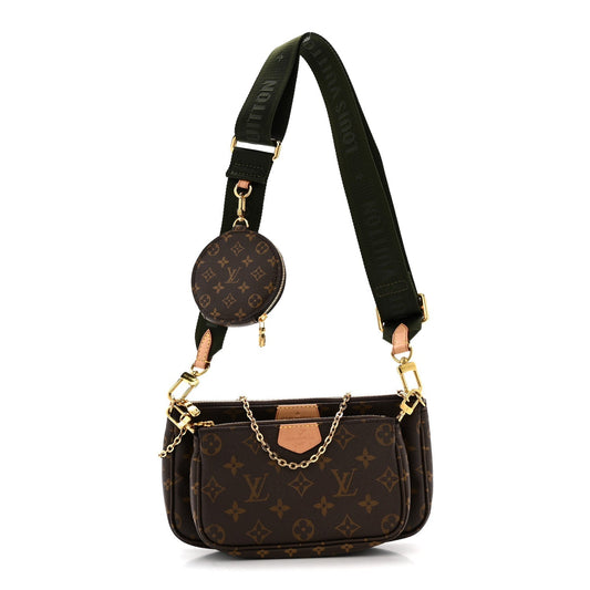Monogram Multi Pochette Accessories Kaki