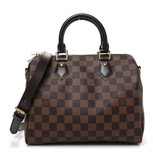 Damier Ebene Speedy Bandouliere 25